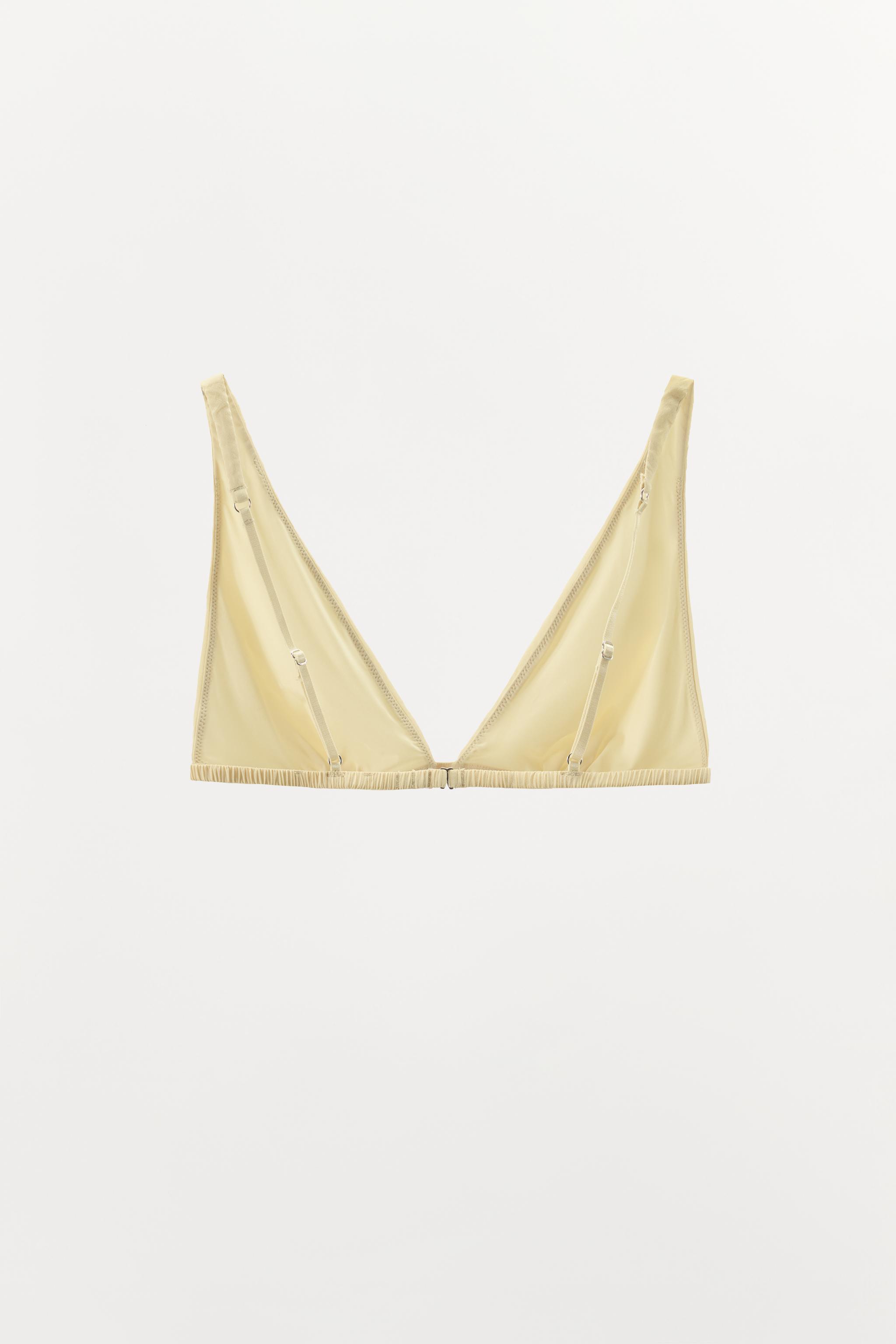 SILK BLEND TRIANGLE BRA